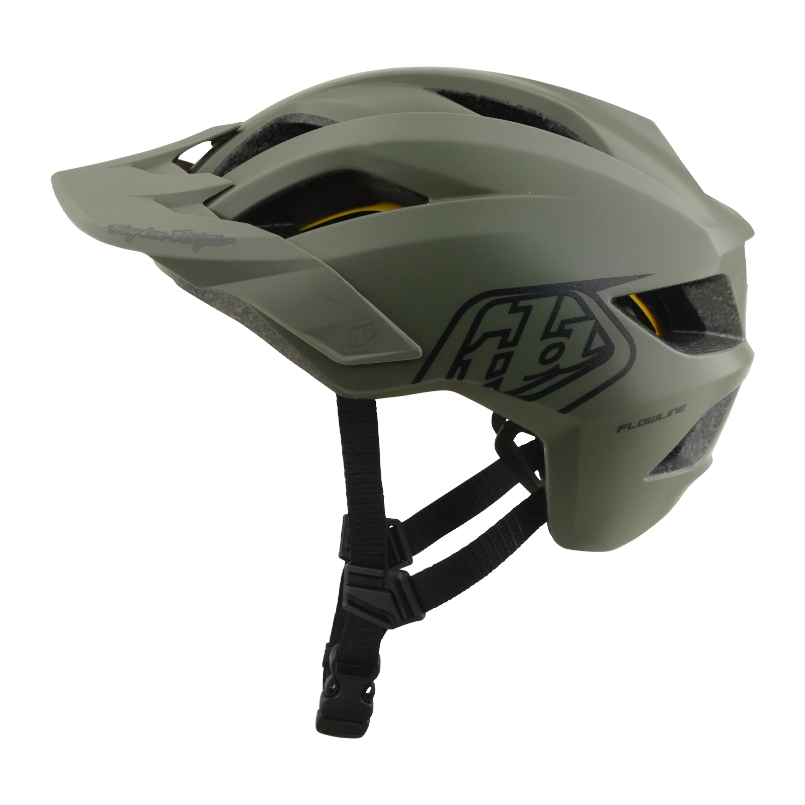 Casque VTT TROY LEE DESIGNS FLOWLINE POINT MIPS Junior Kaki