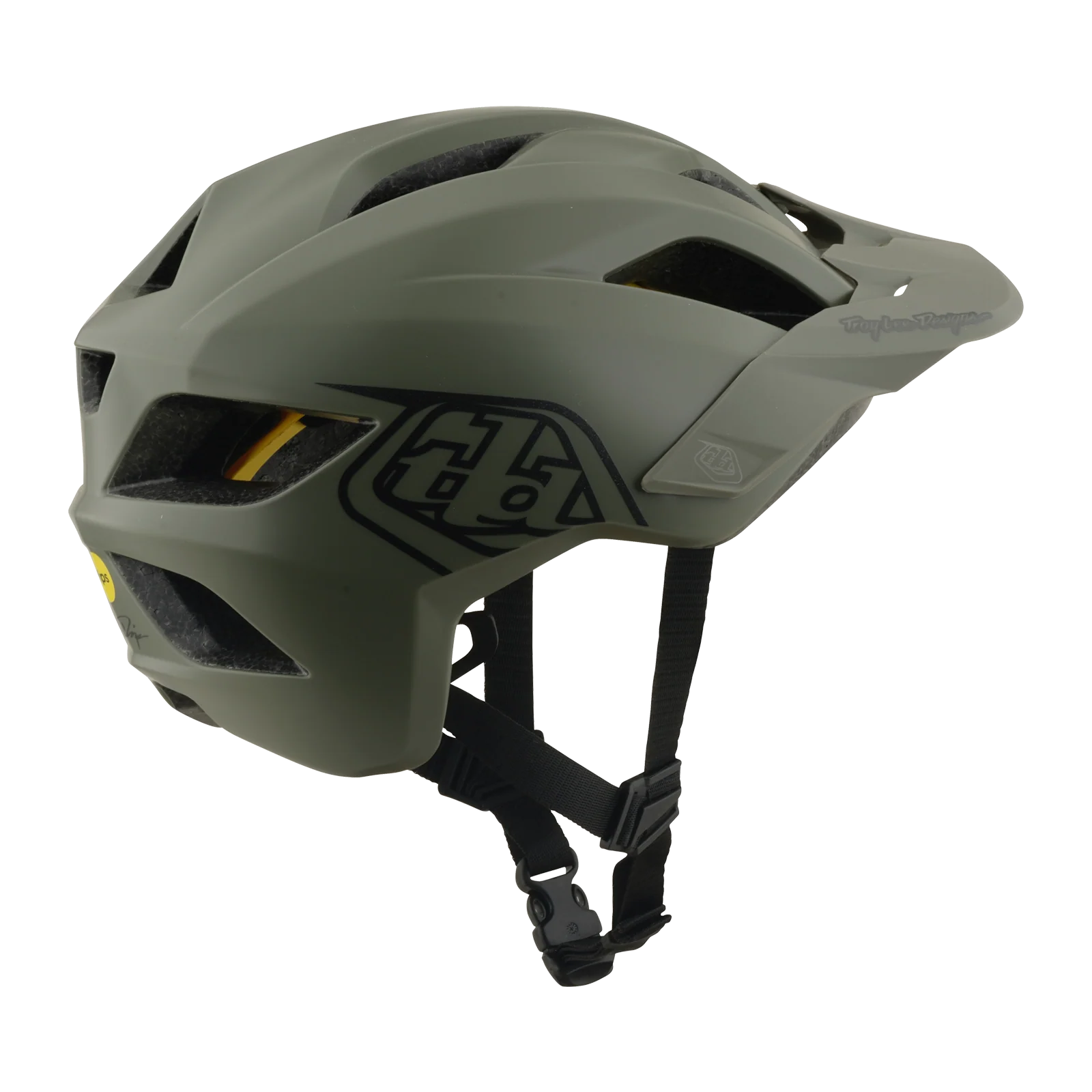Casque VTT TROY LEE DESIGNS FLOWLINE POINT MIPS Junior Kaki - Image 2