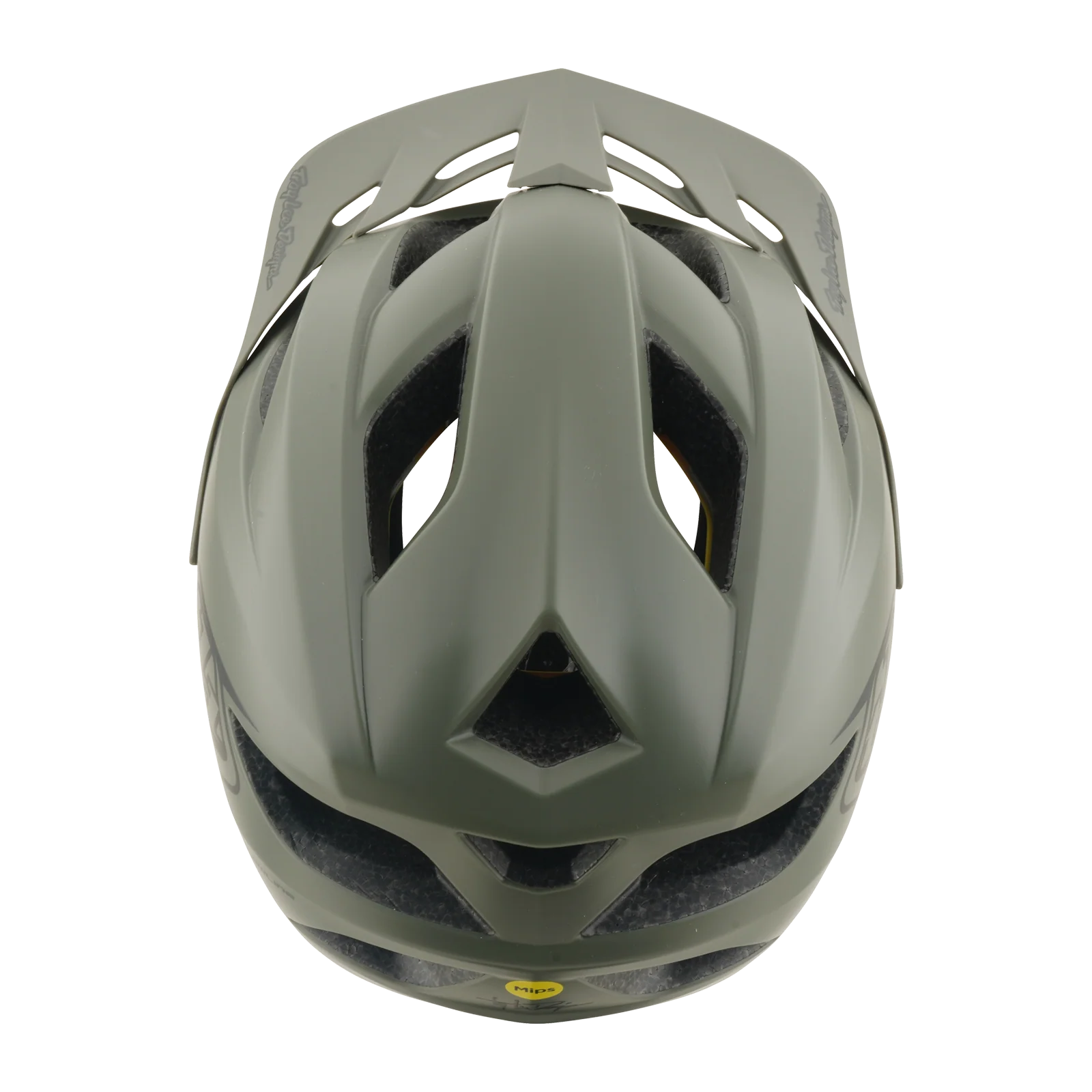 Casque VTT TROY LEE DESIGNS FLOWLINE POINT MIPS Junior Kaki - Image 8