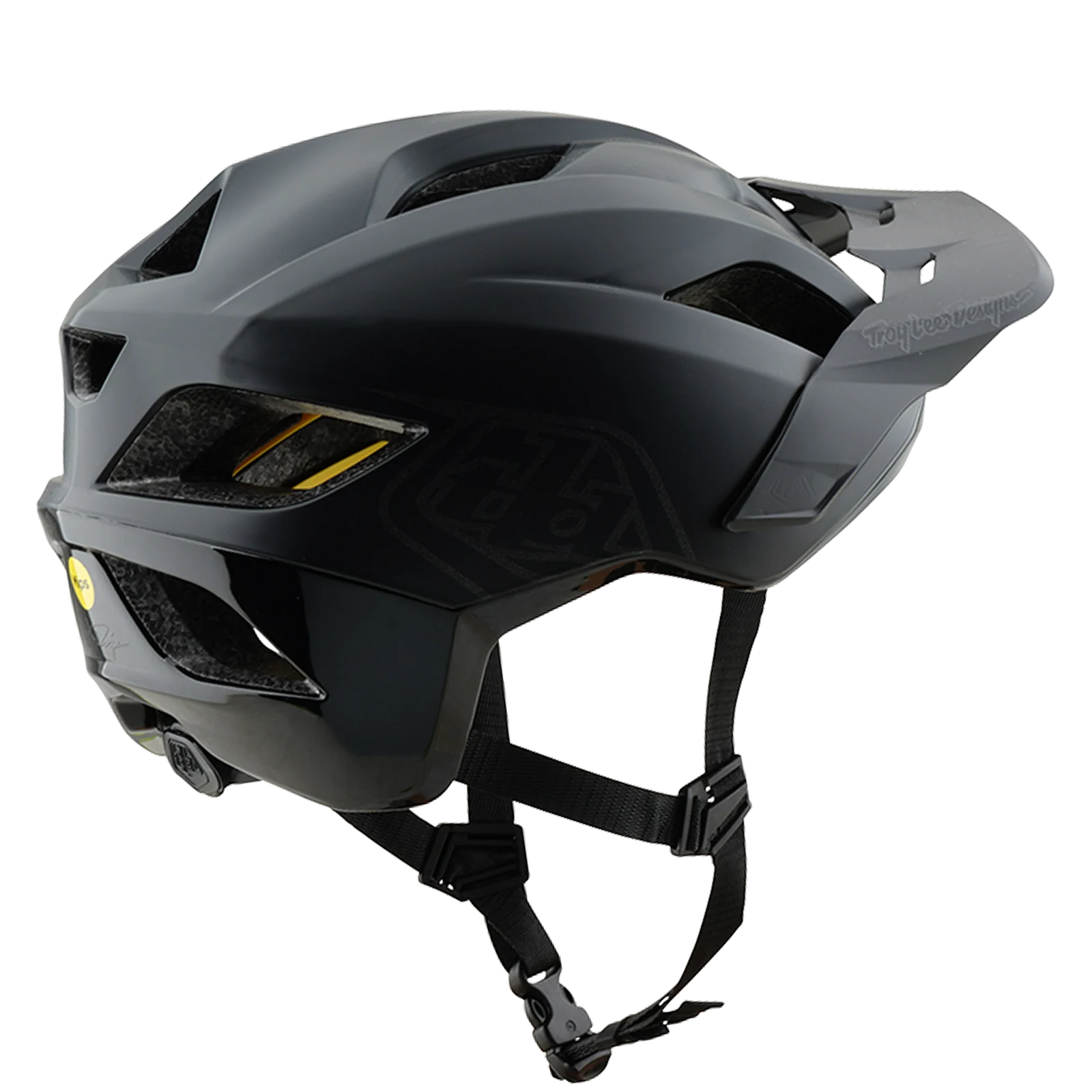 Casque VTT TROY LEE DESIGNS FLOWLINE POINT MIPS Noir/Gris - Image 2