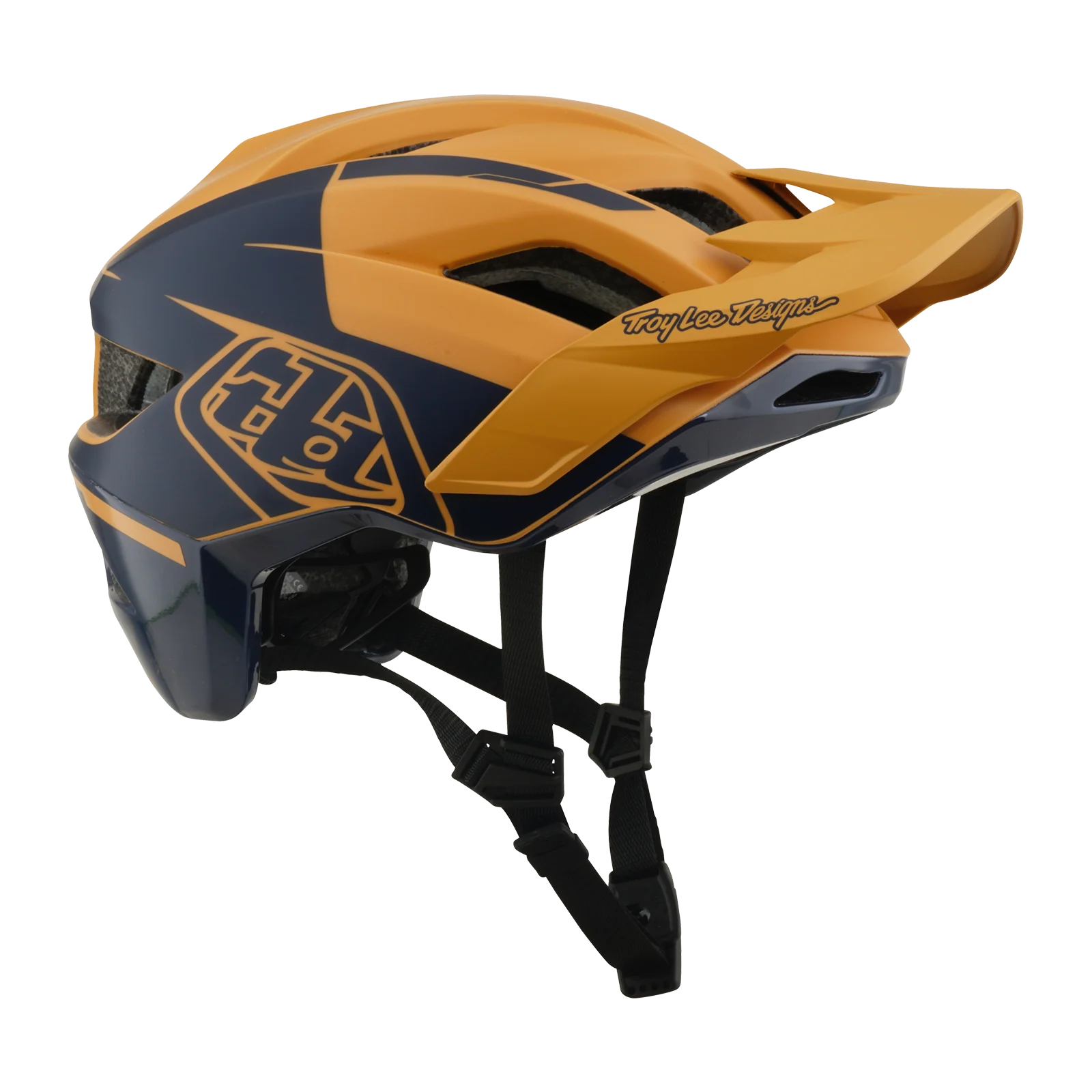 Casque VTT TROY LEE DESIGNS FLOWLINE SE MIPS HYDRO Moutarde/Noir - Image 2