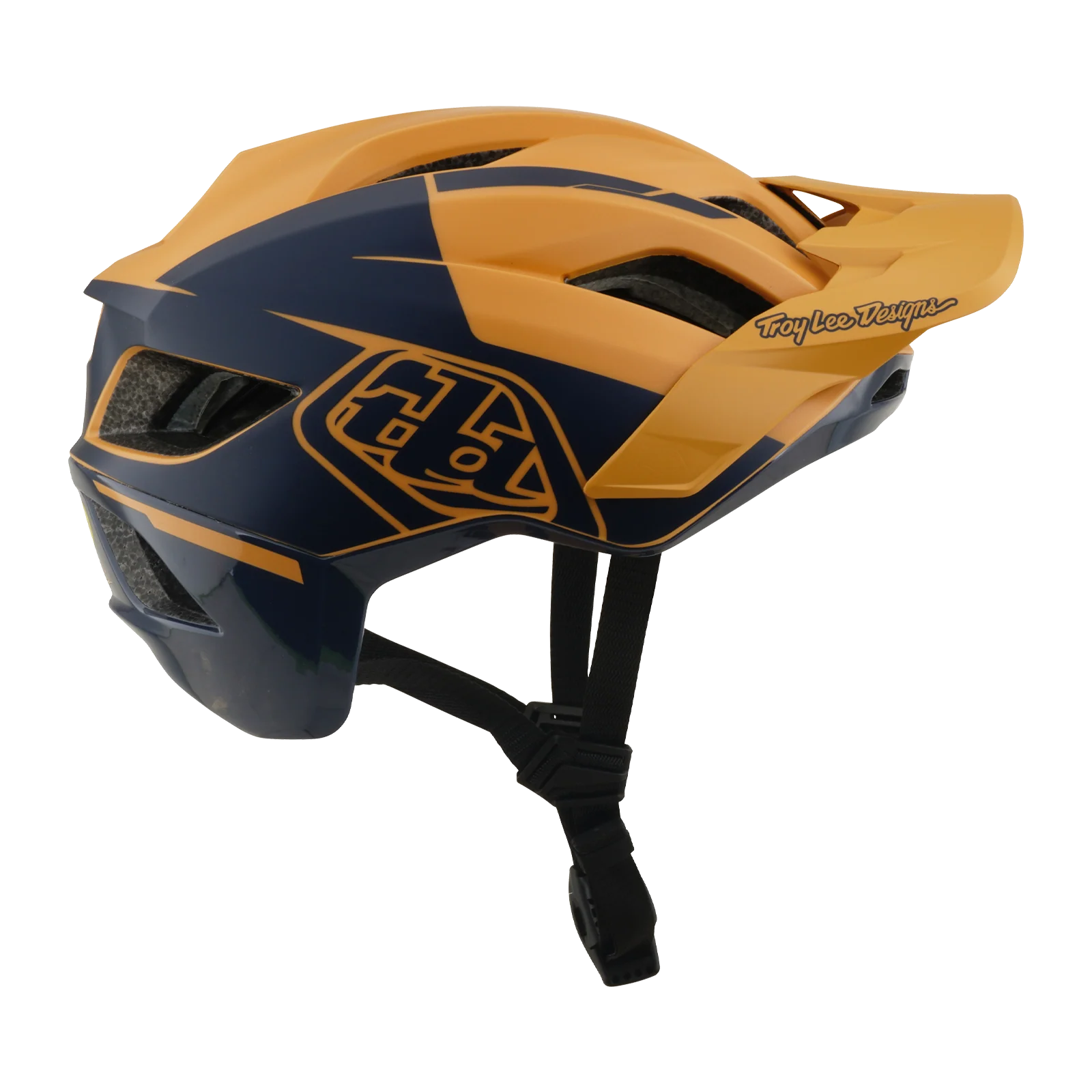 Casque VTT TROY LEE DESIGNS FLOWLINE SE MIPS HYDRO Moutarde/Noir - Image 5