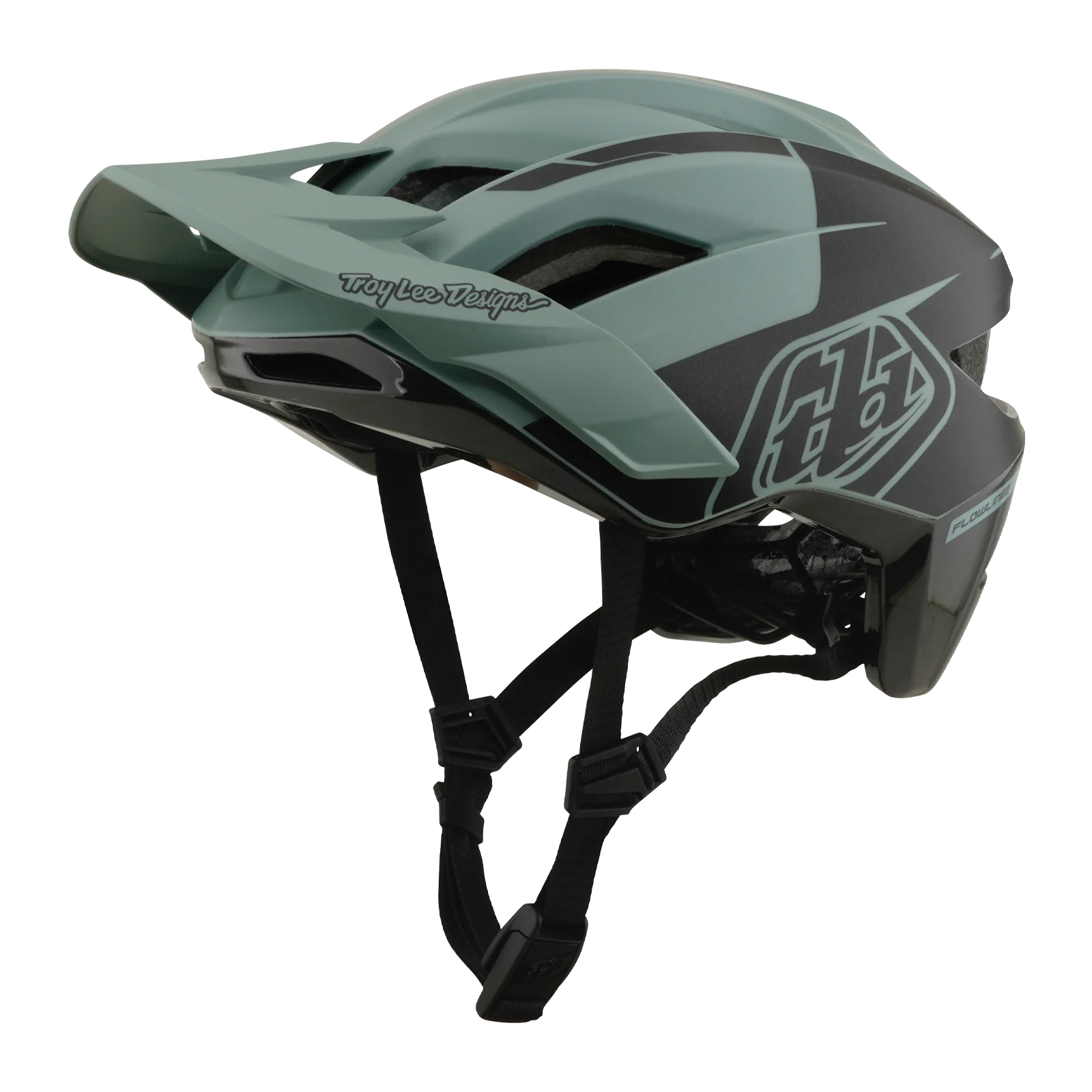 Casque VTT TROY LEE DESIGNS FLOWLINE SE MIPS HYDRO Sage/Charcoal - Image 4