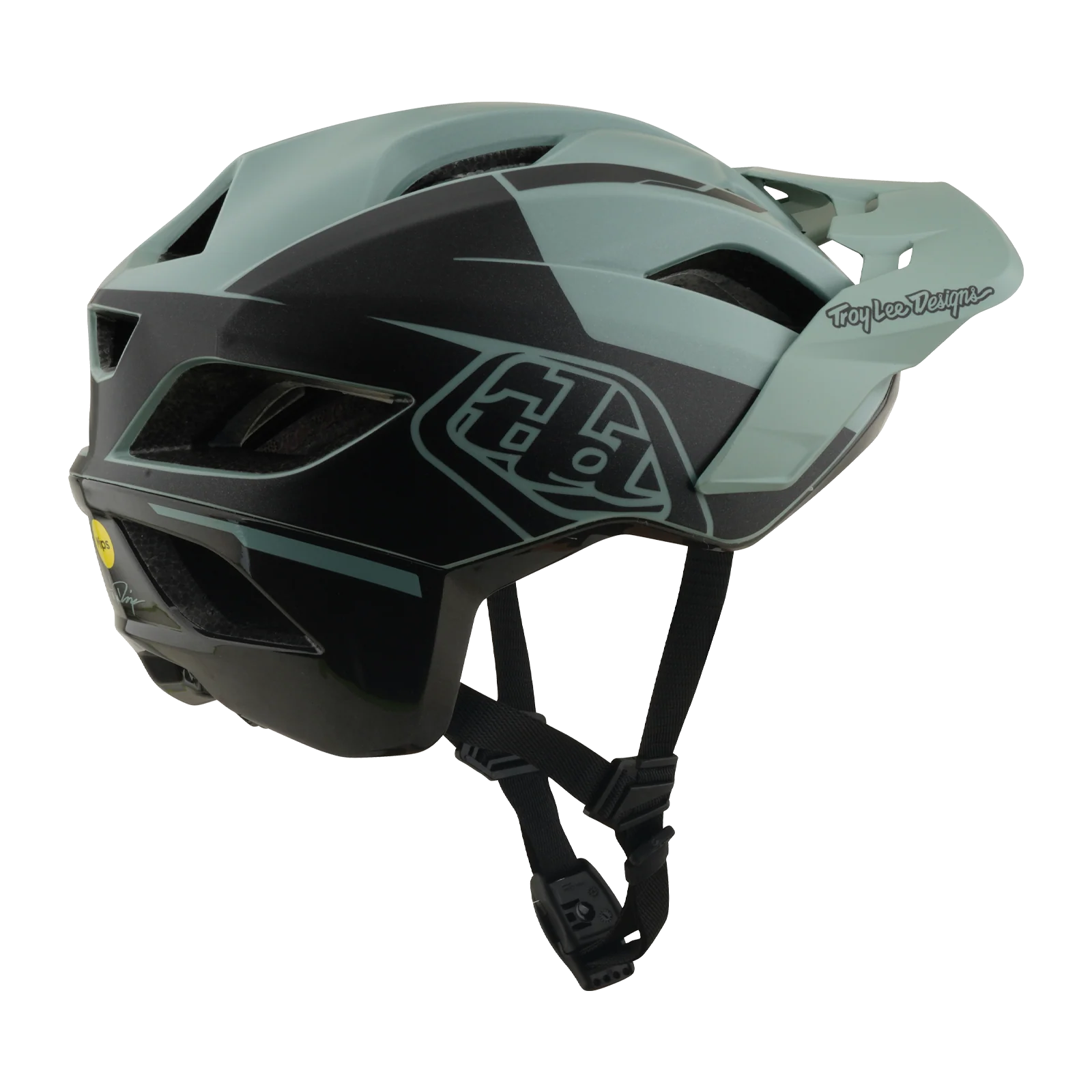 Casque VTT TROY LEE DESIGNS FLOWLINE SE MIPS HYDRO Sage/Charcoal - Image 6