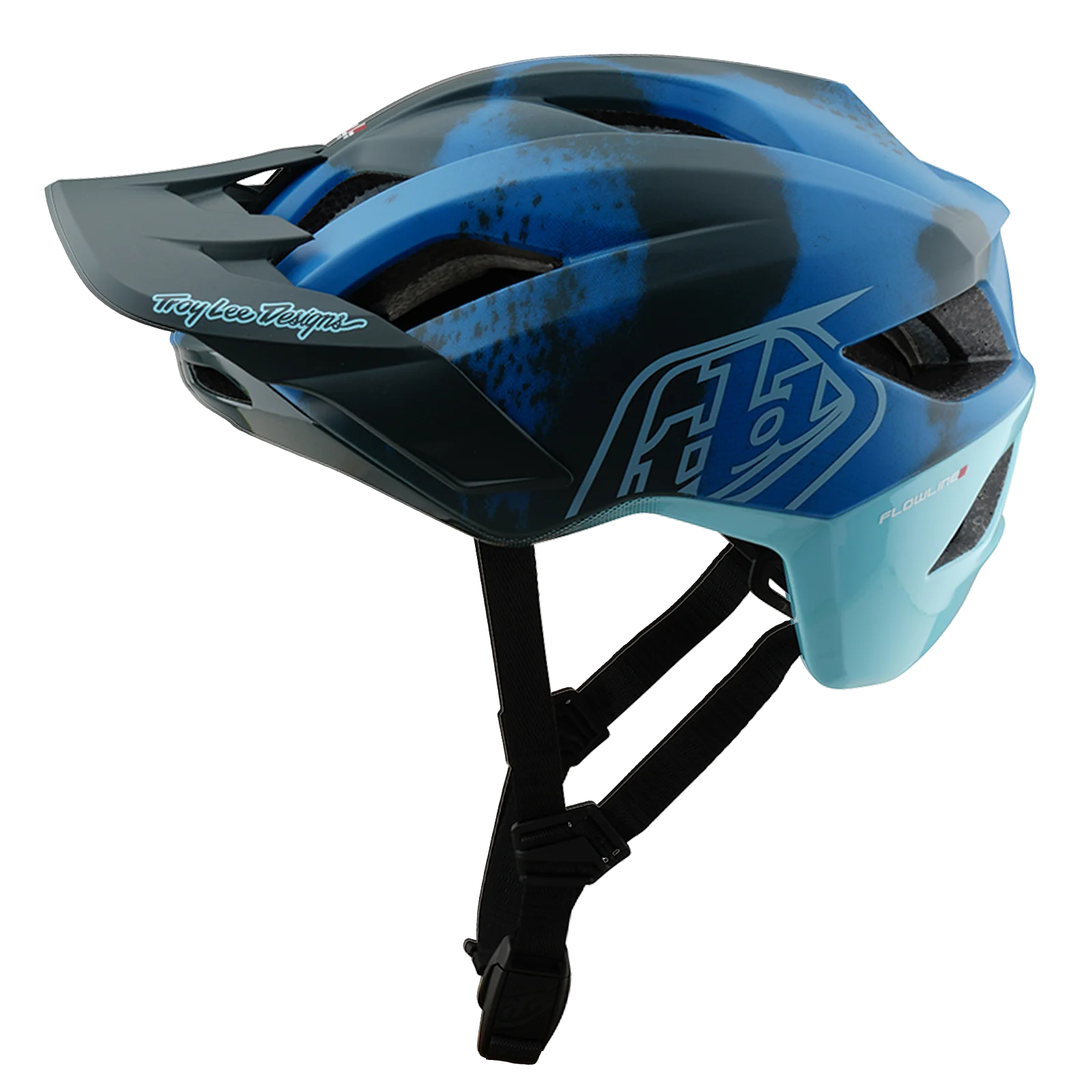 Casque VTT TROY LEE DESIGNS FLOWLINE SE MIPS Bleu Camo