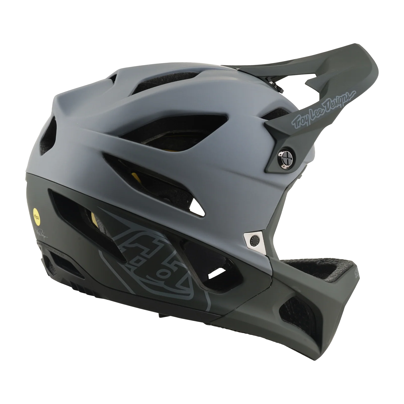 Casque VTT TROY LEE DESIGNS STAGE MIPS DRONE Gris - Image 5