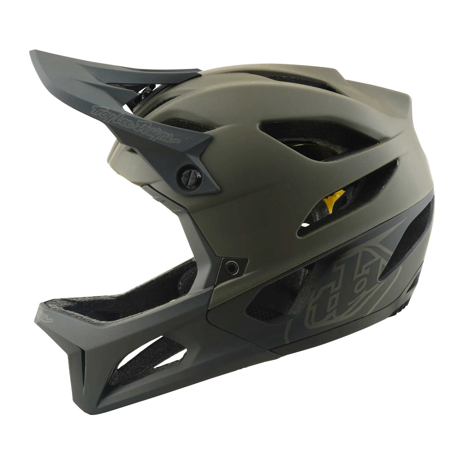 Casque VTT TROY LEE DESIGNS STAGE MIPS DRONE TARMAC Gris