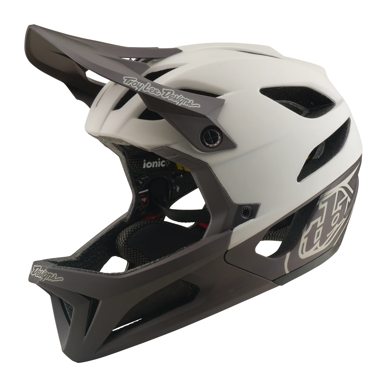 Casque VTT TROY LEE DESIGNS STAGE MIPS DRONE PUMICE Blanc