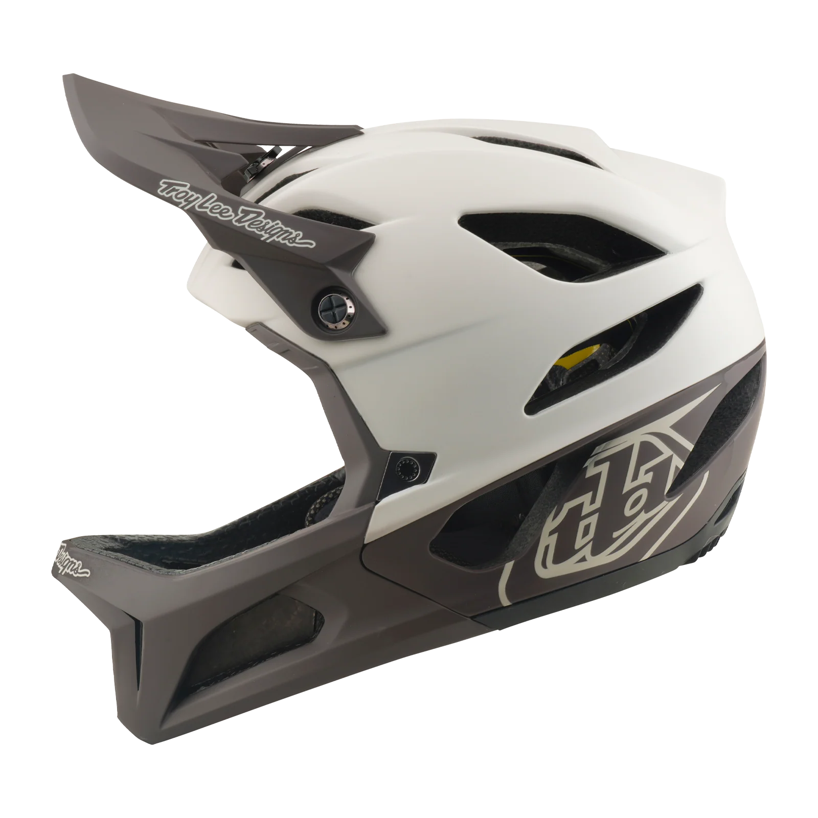 Casque VTT TROY LEE DESIGNS STAGE MIPS DRONE PUMICE Blanc - Image 3
