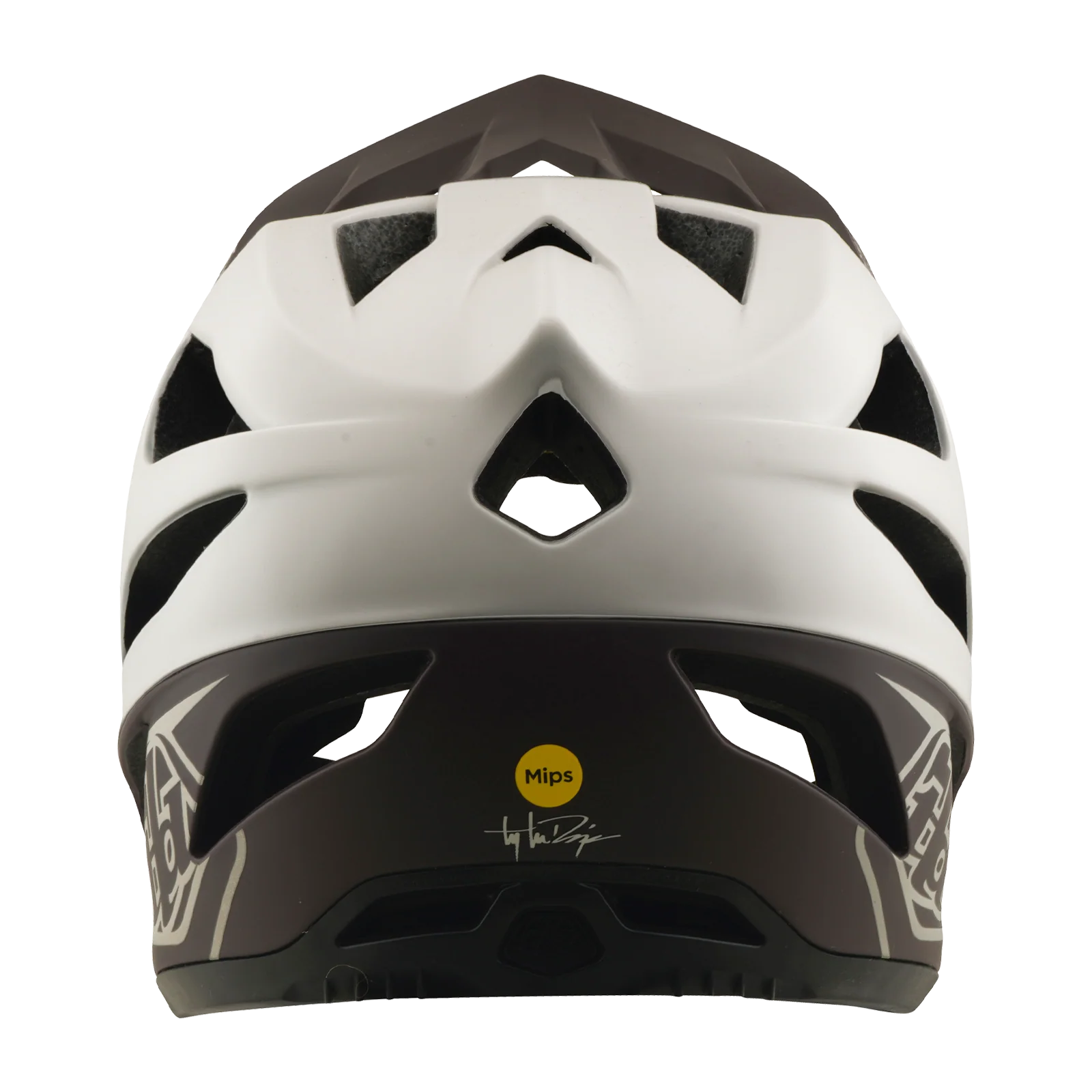 Casque VTT TROY LEE DESIGNS STAGE MIPS DRONE PUMICE Blanc - Image 4