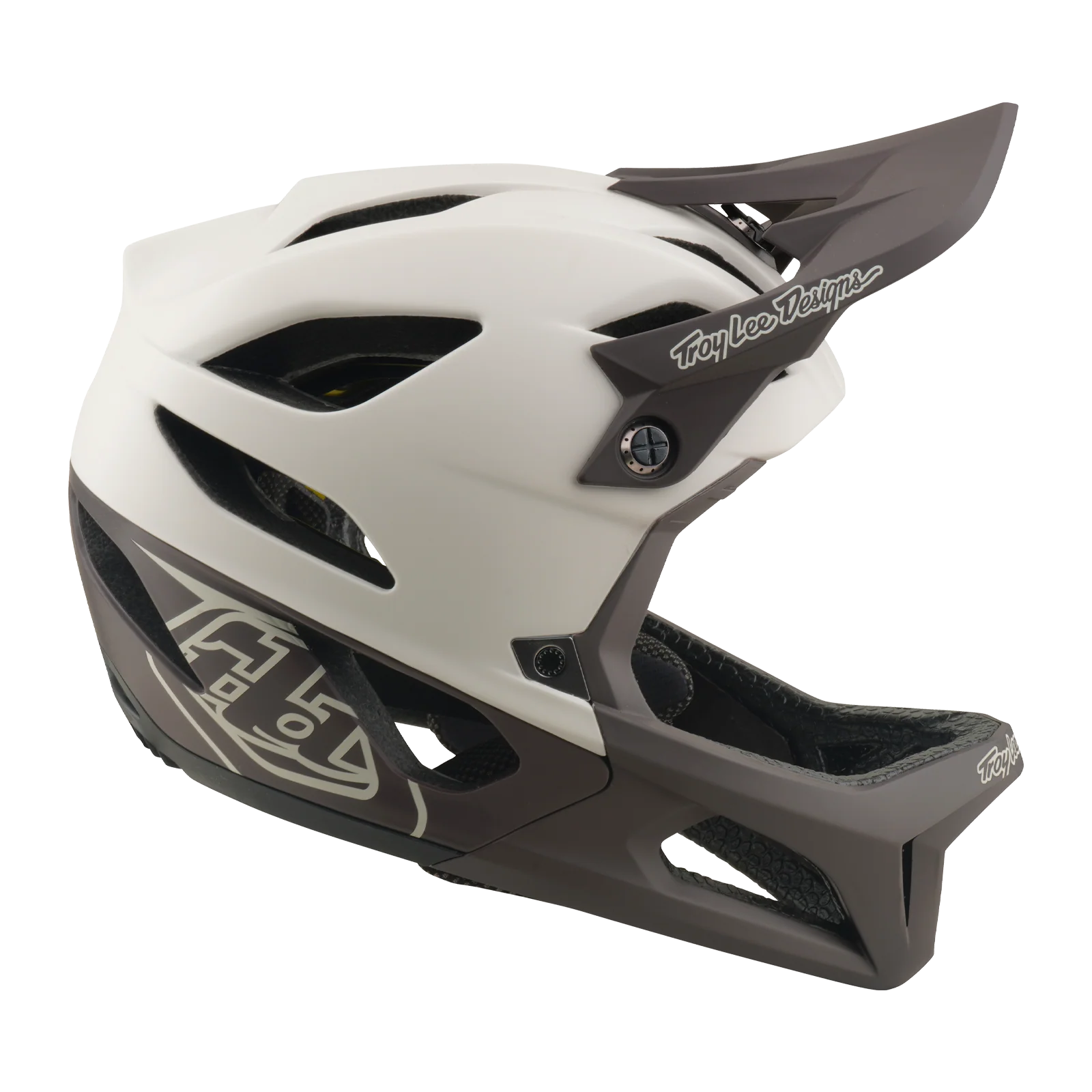 Casque VTT TROY LEE DESIGNS STAGE MIPS DRONE PUMICE Blanc - Image 7