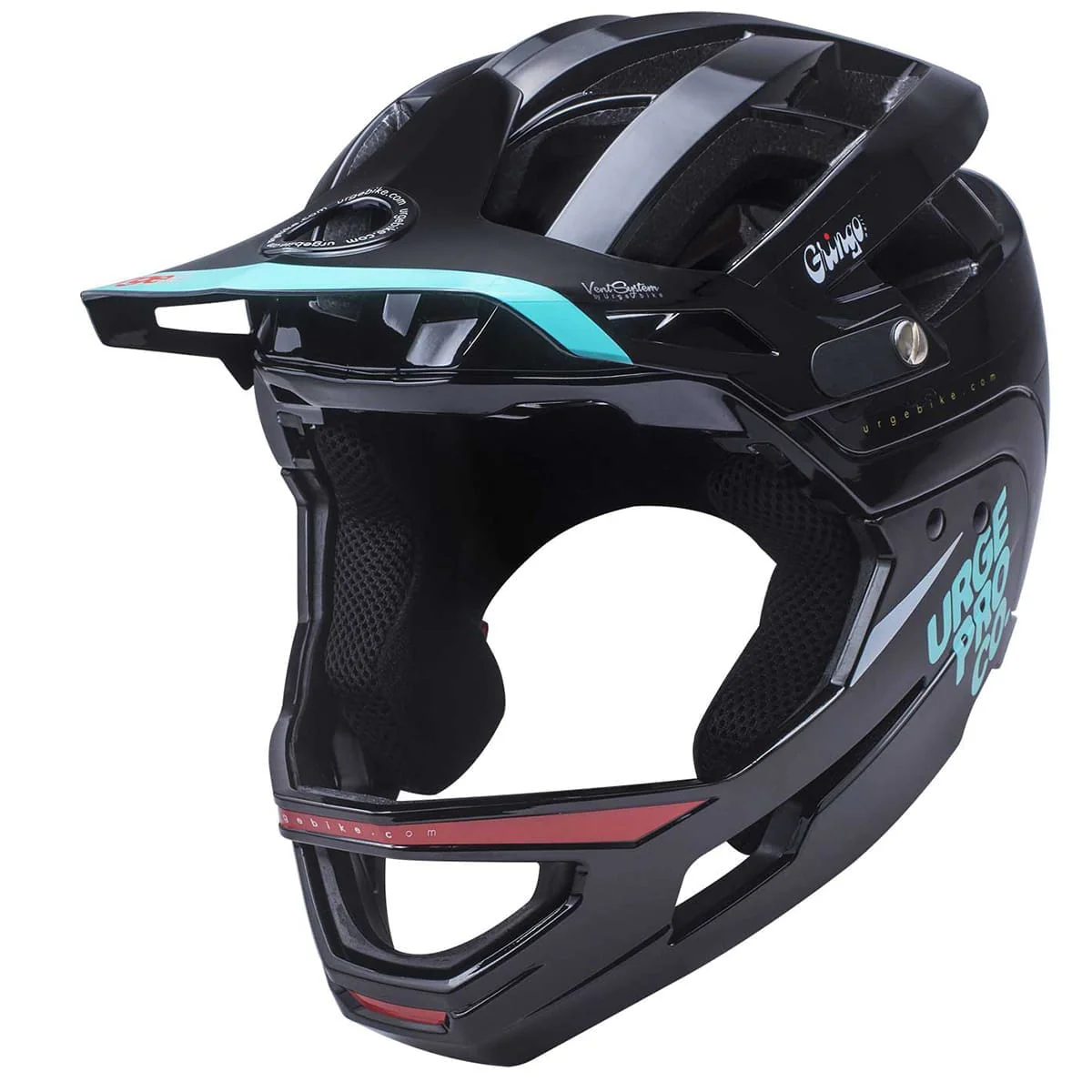 Casque VTT URGE GRINGO DE LA PAMPA Noir - Image 2