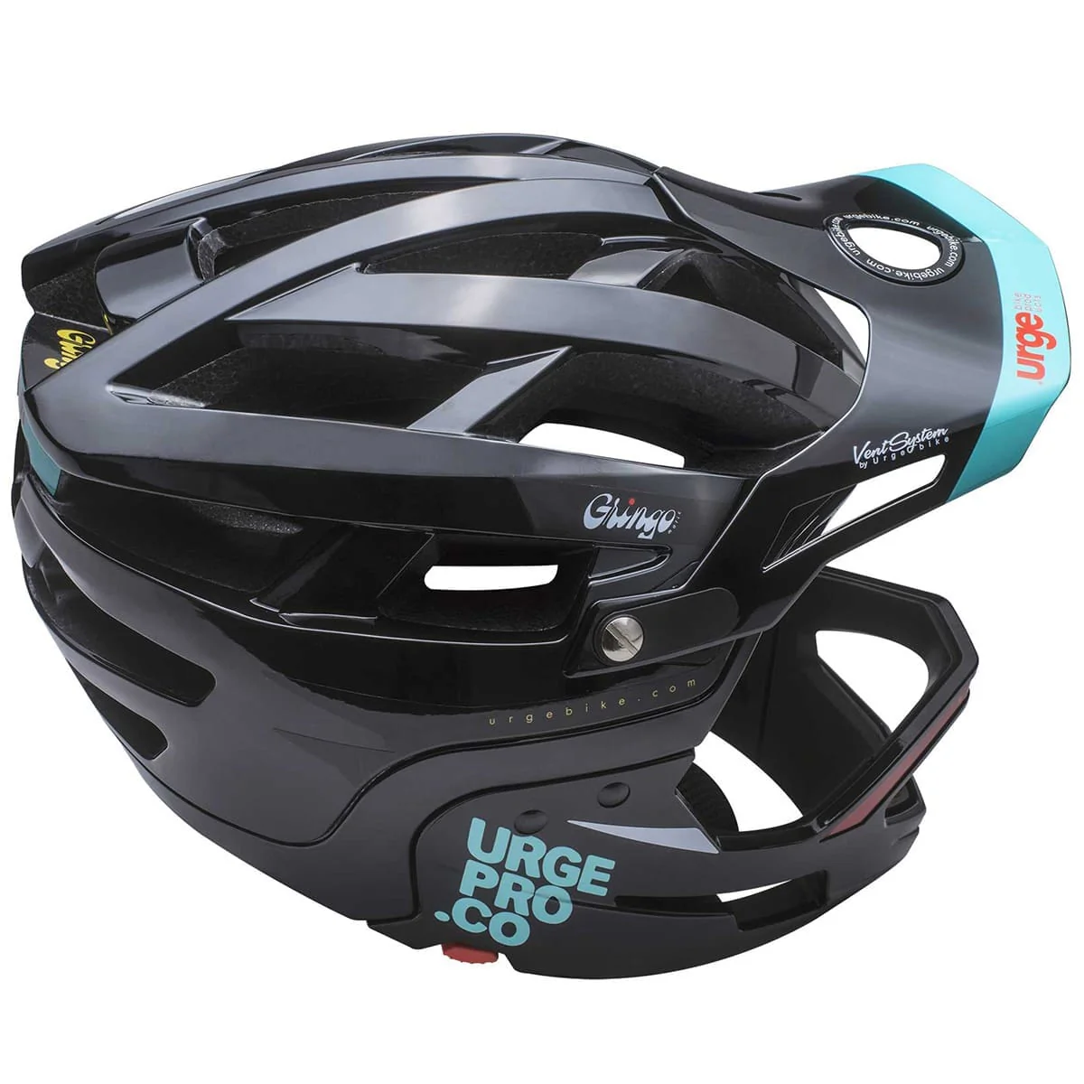 Casque VTT URGE GRINGO DE LA PAMPA Noir - Image 4