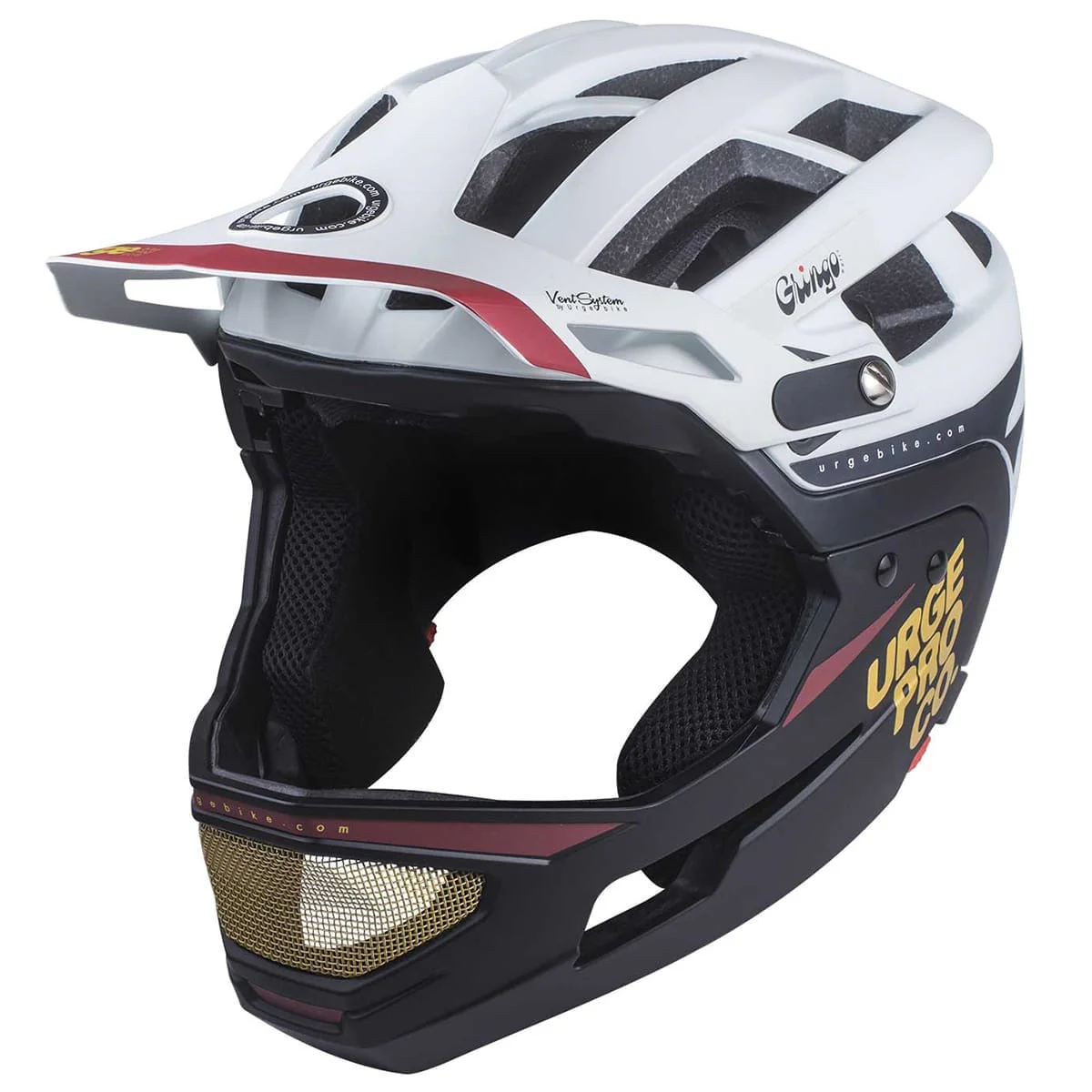 Casque VTT URGE GRINGO DE LA SIERRA Blanc/Noir - Image 2