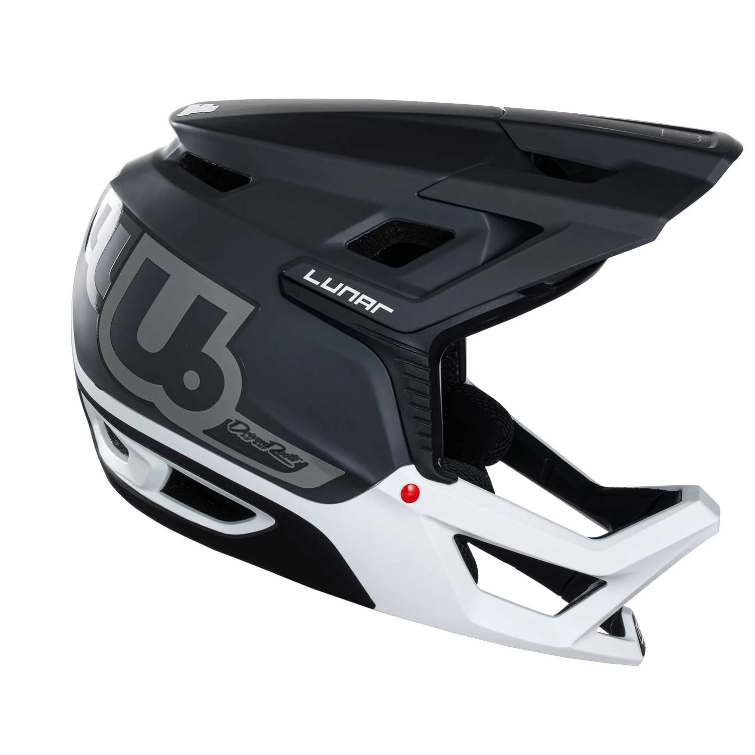 Casque VTT URGE LUNAR 15th Gris Blanc - Image 6
