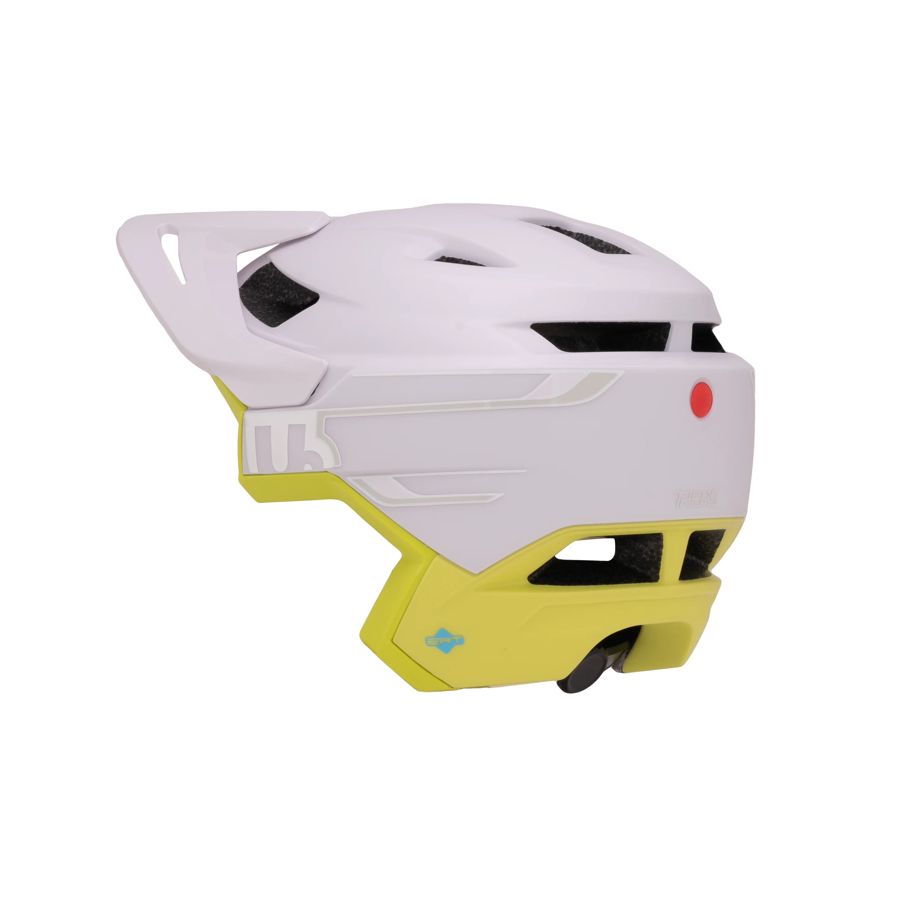 Casque VTT URGE TREPS BLOOM BEAM Blanc/Jaune - Image 2