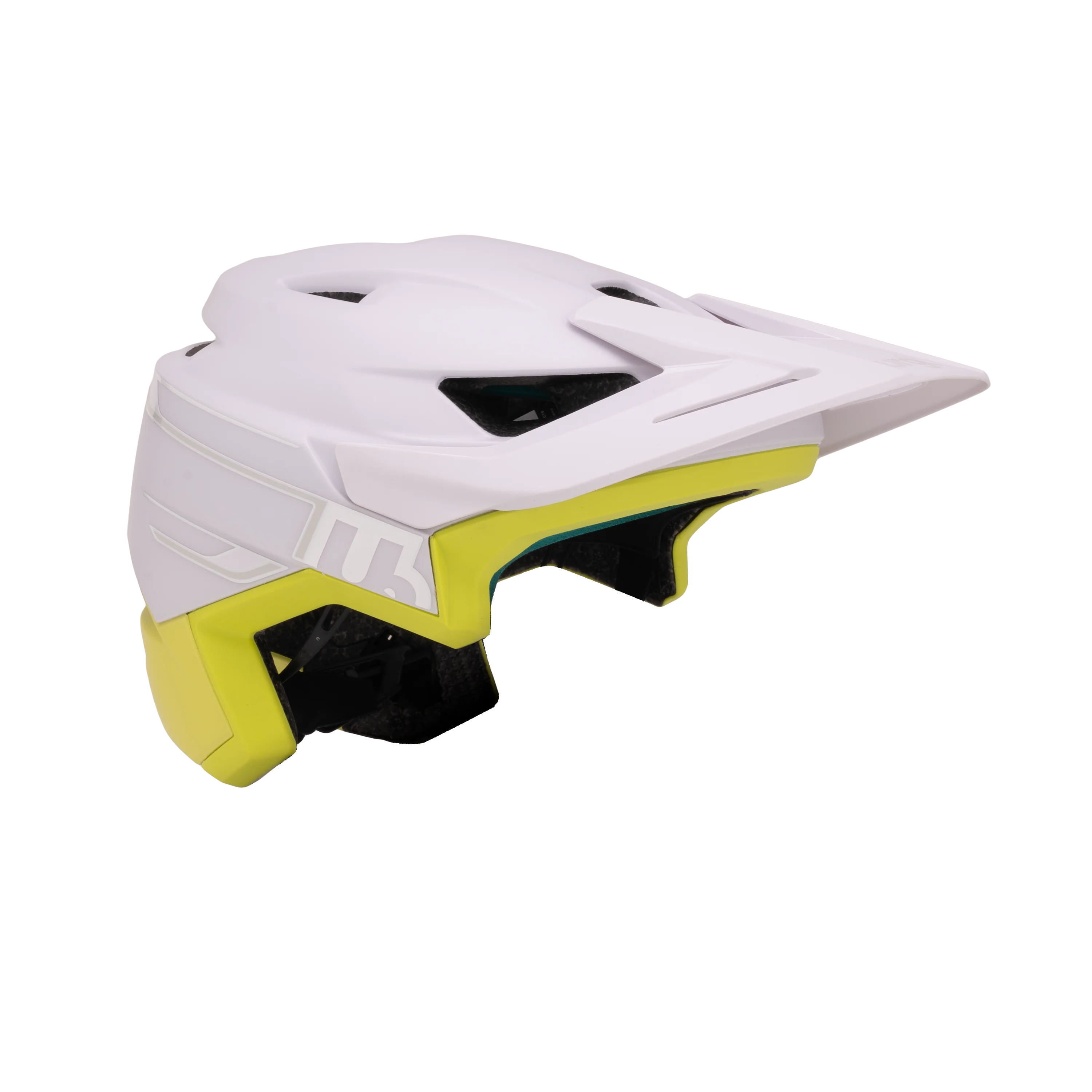 Casque VTT URGE TREPS BLOOM BEAM Blanc/Jaune - Image 4
