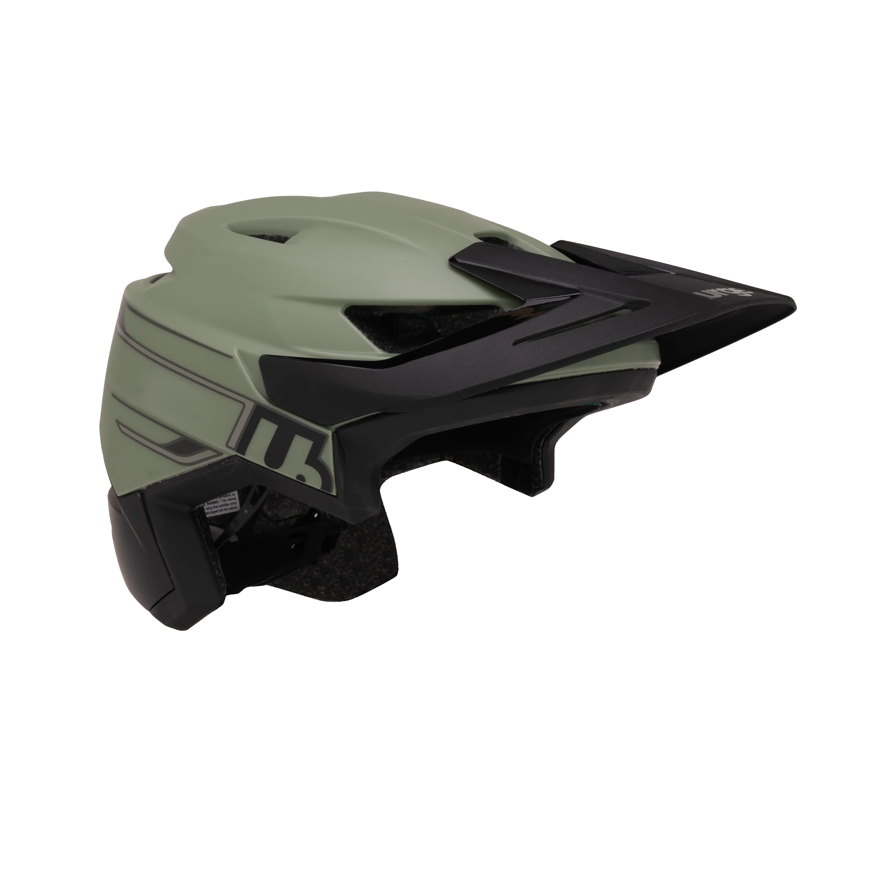 Casque VTT URGE TREPS VERDANT SPIRIT Vert/Noir - Image 3