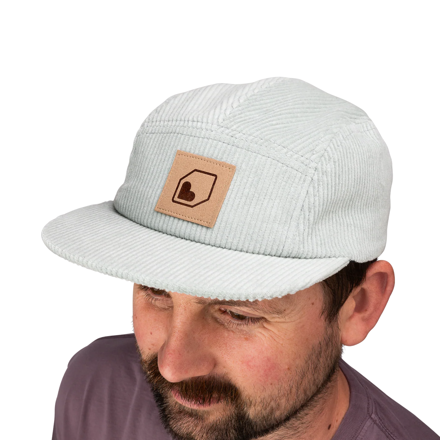 Casquette BURGTEC CORDUROY FIVE PANEL Menthe