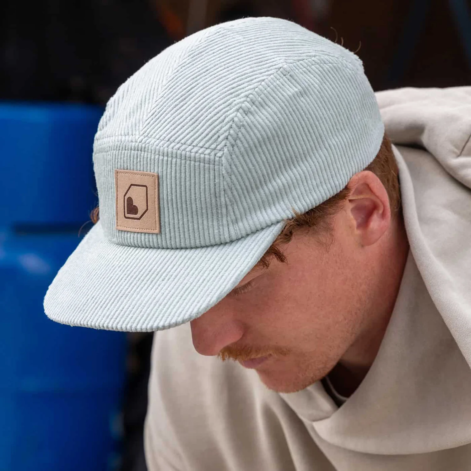 Casquette BURGTEC CORDUROY FIVE PANEL Menthe - Image 3