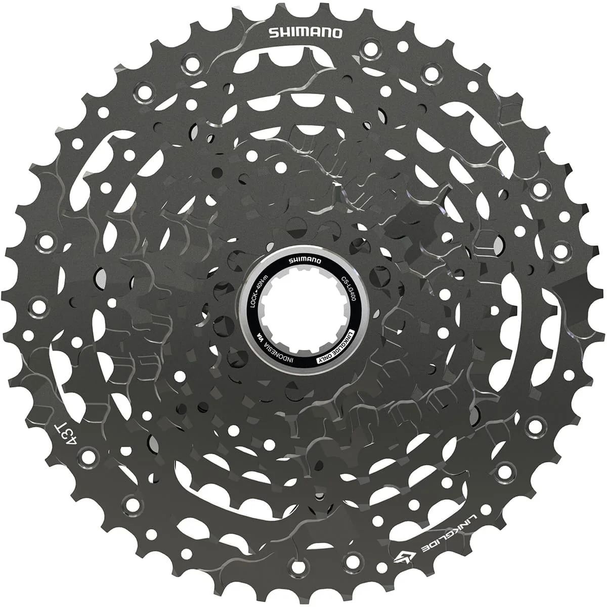 Cassette 10V SHIMANO CS-LG400 Linkglide