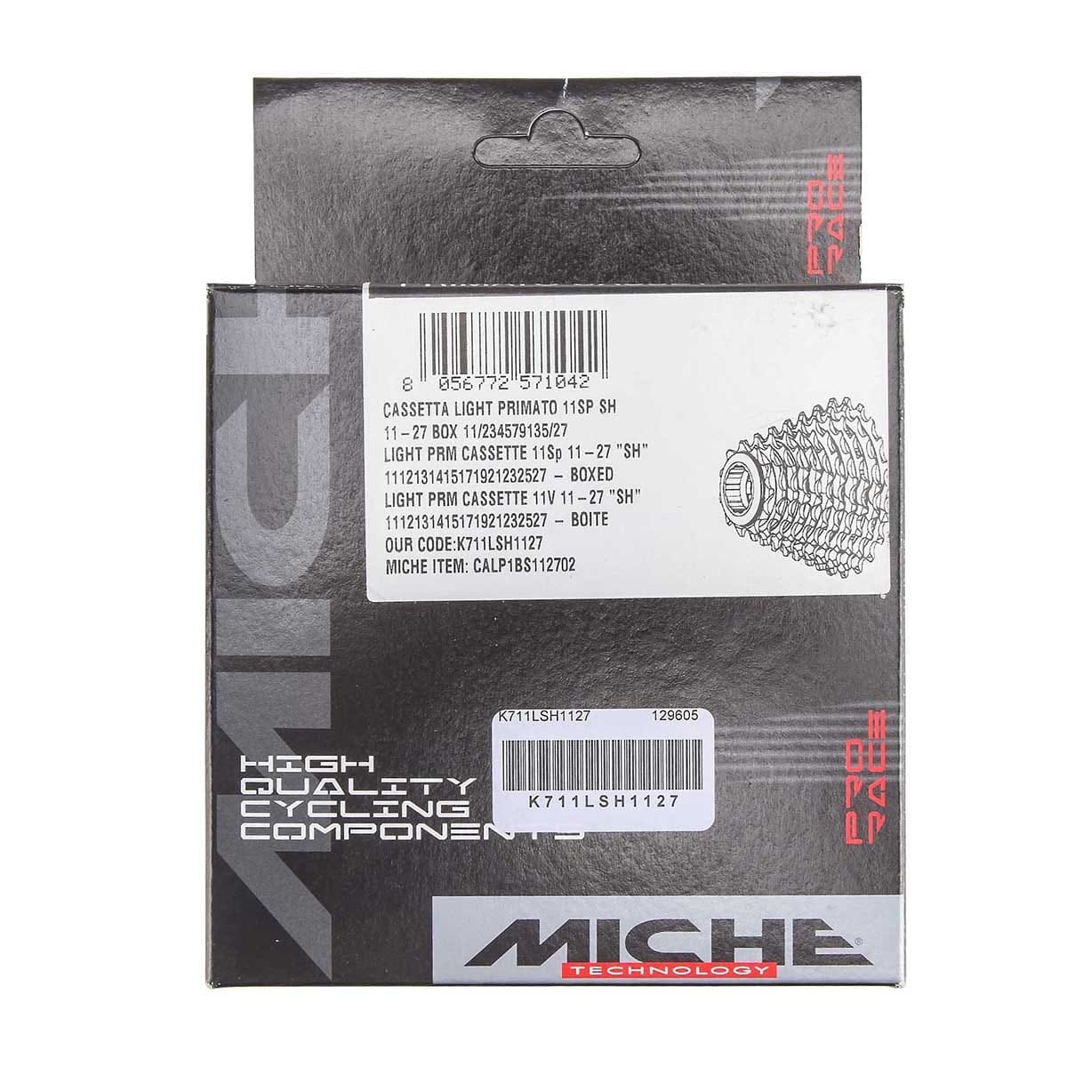 Cassette 11V MICHE PRIMATO LIGHT Shimano - Image 3