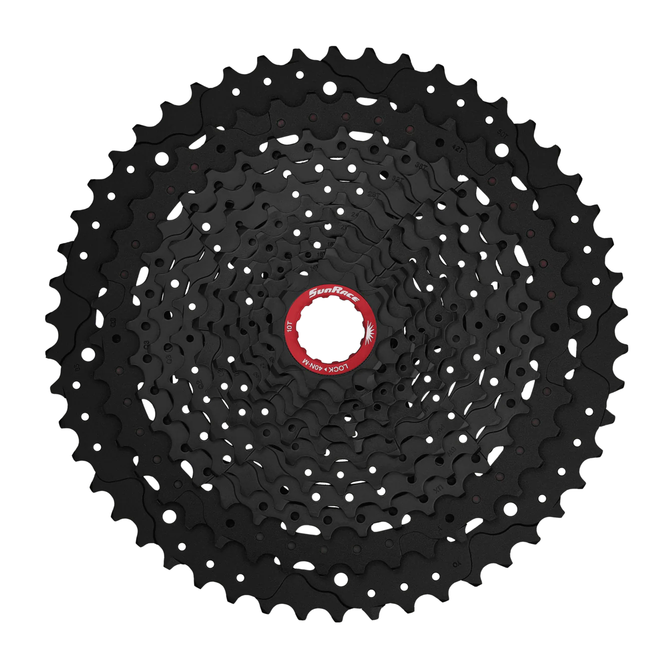 Cassette 12V SUNRACE CSMZ91 Compatible Sram XD Noir