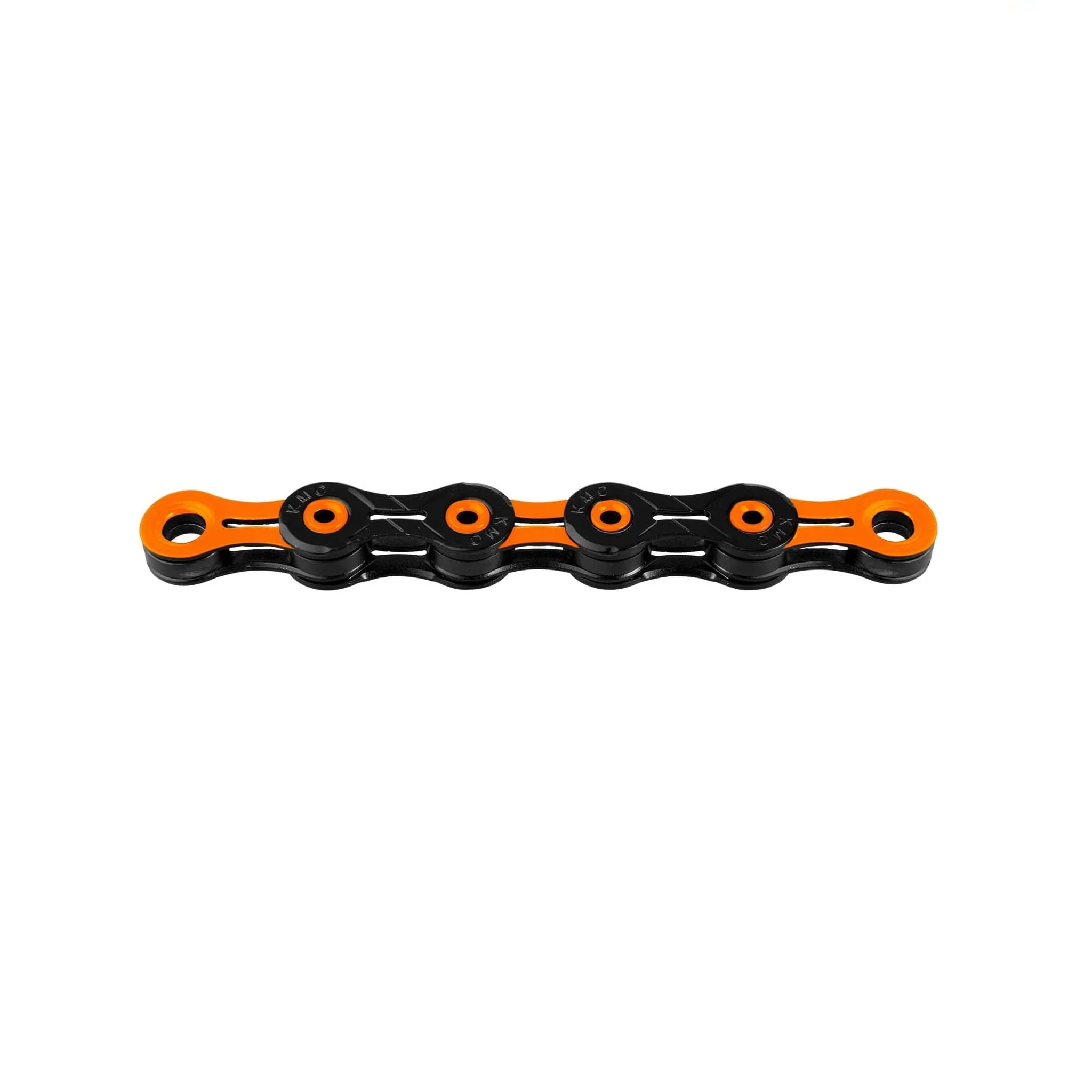 Chaîne 11V KMC DLC11 Noir/Orange
