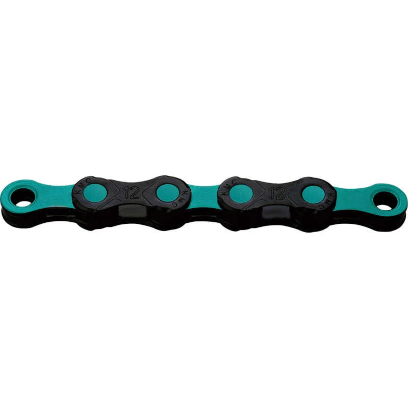 Chaîne 12V KMC DLC12 Noir/Turquoise