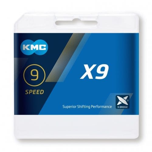 Chaîne 9V KMC X9L Ti-N Or - Image 2