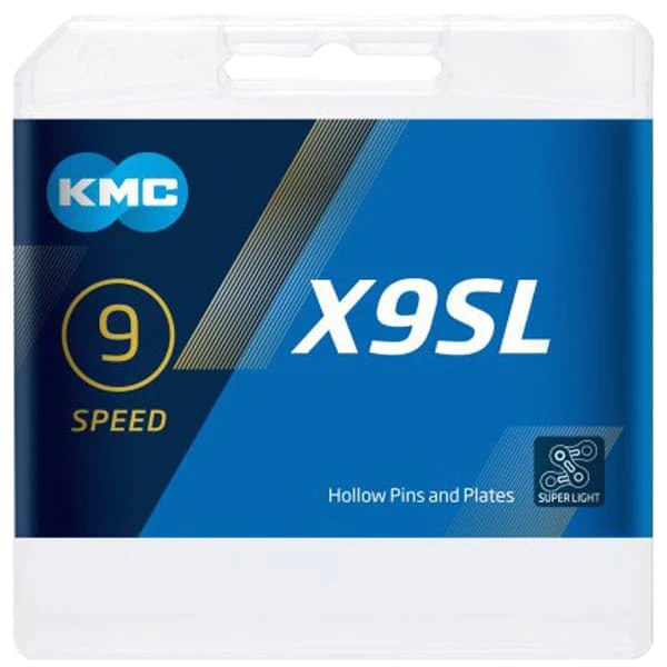 Chaîne 9V KMC X9SL Argent - Image 2