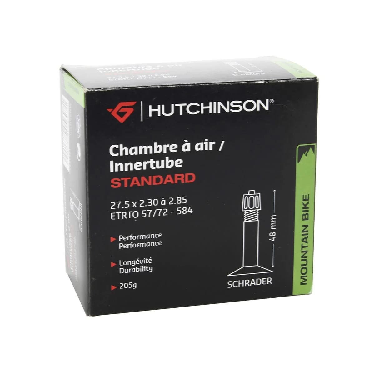 Chambre à Air HUTCHINSON KOLOSS 27.5x2.30 - 2.85 Schrader 48mm