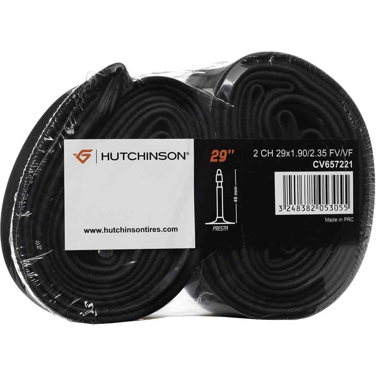 Chambre à Air HUTCHINSON 29x1.90 - 2.35 Presta 48 mm (Lot de 2)