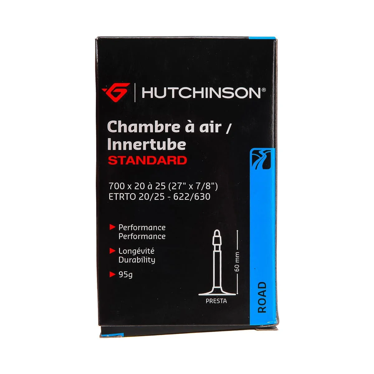 Chambre à Air HUTCHINSON STANDARD 700x20/25 PRESTA - Image 3