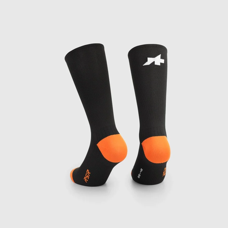 Chaussettes ASSOS RSR S11 Noir - Image 2
