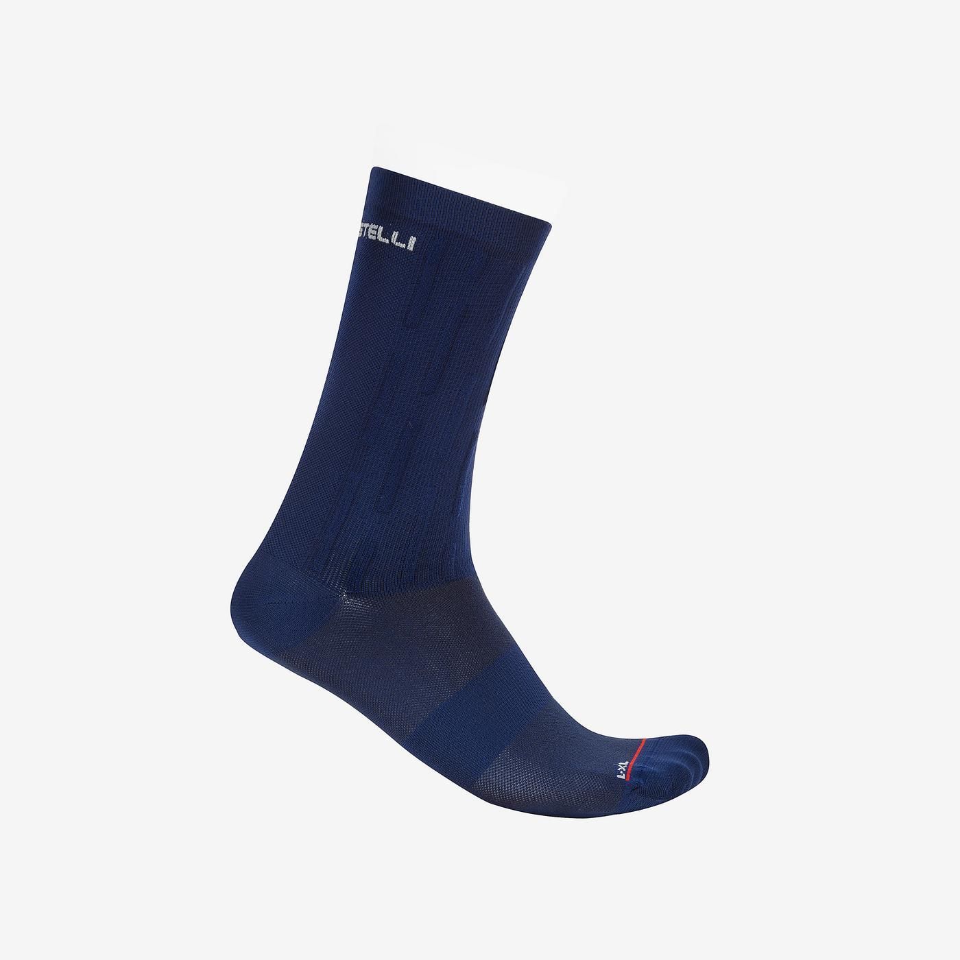 Chaussettes CASTELLI AERO RACE PRO 20 Bleu