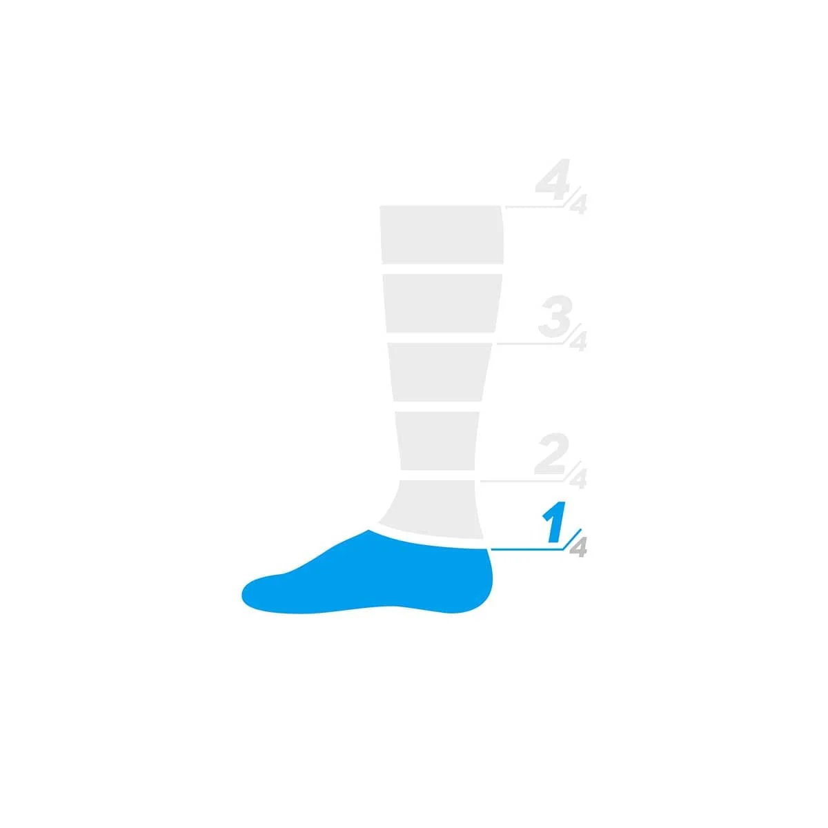 Chaussettes CASTELLI INVISIBILE Femme Blanc - Image 2