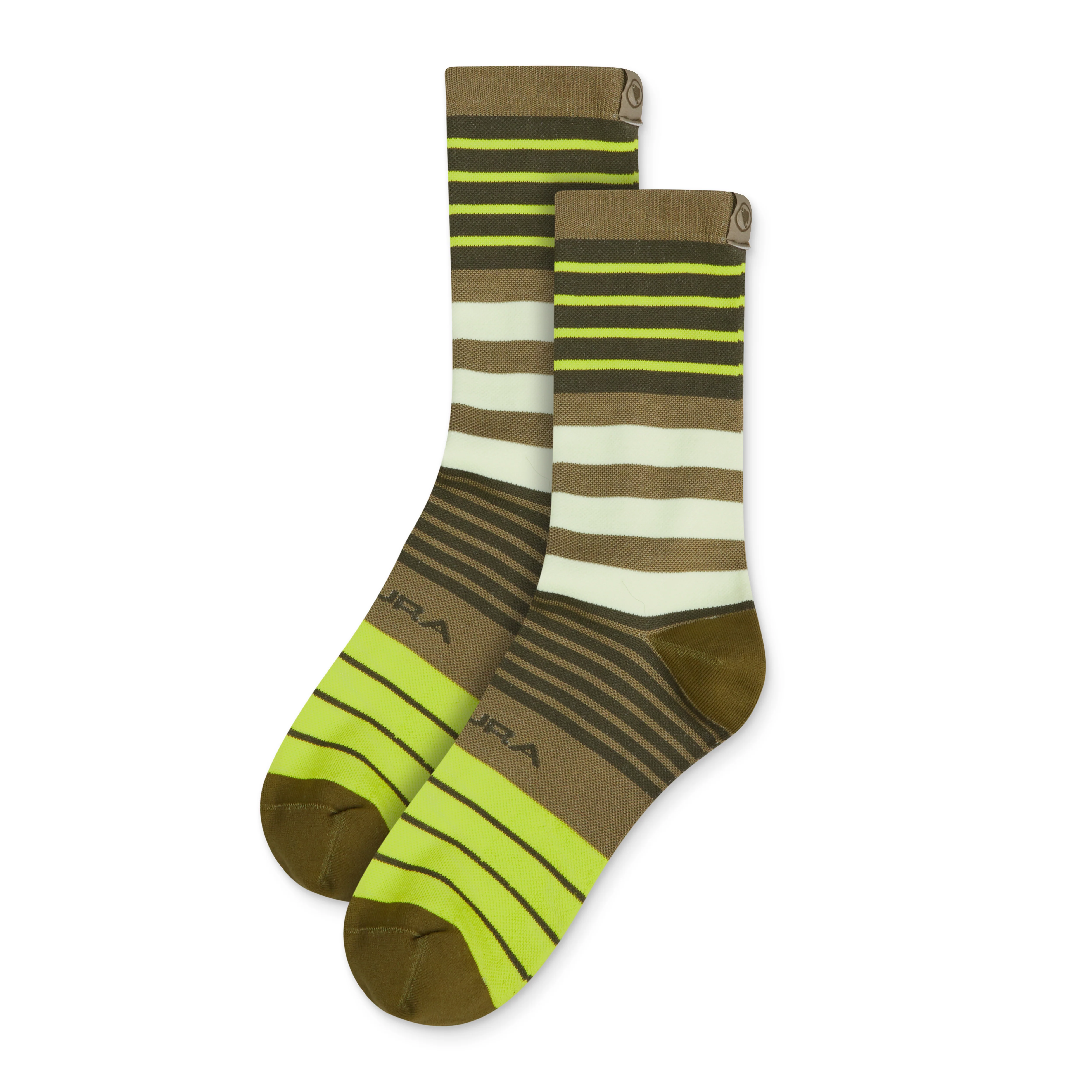 Chaussettes ENDURA BLOCK Vert - Image 3