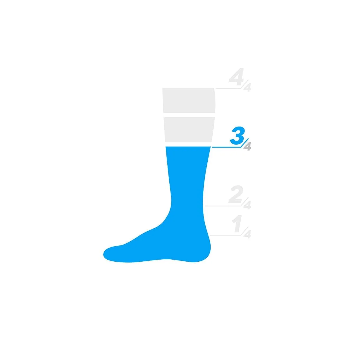 Chaussettes ENDURA COOLMAX STRIPE 2 Paires Bronze/Rouge - Image 2