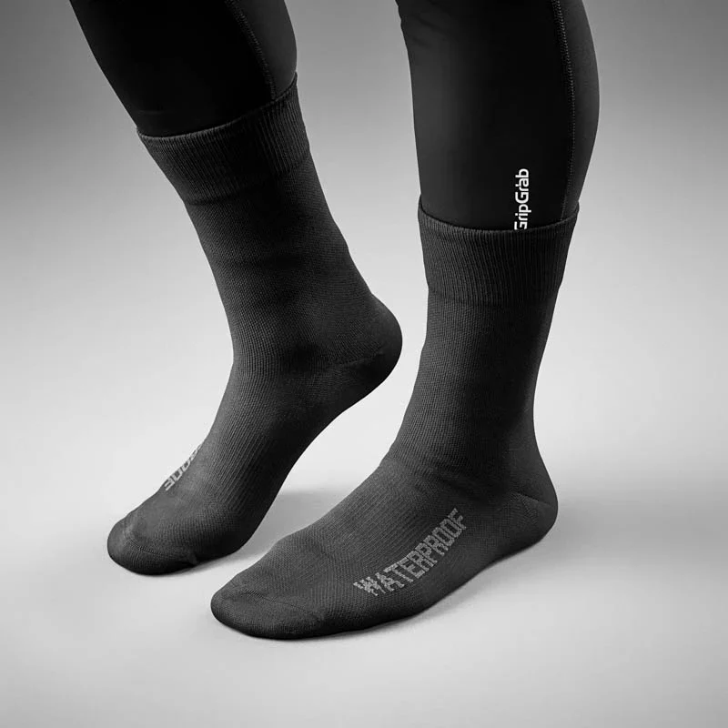 Chaussettes GRIPGRAB Imperméables Noir - Image 4