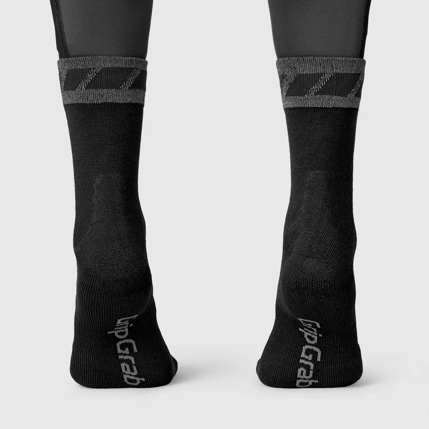Chaussettes GRIPGRAB Merino Hiver Noir - Image 4