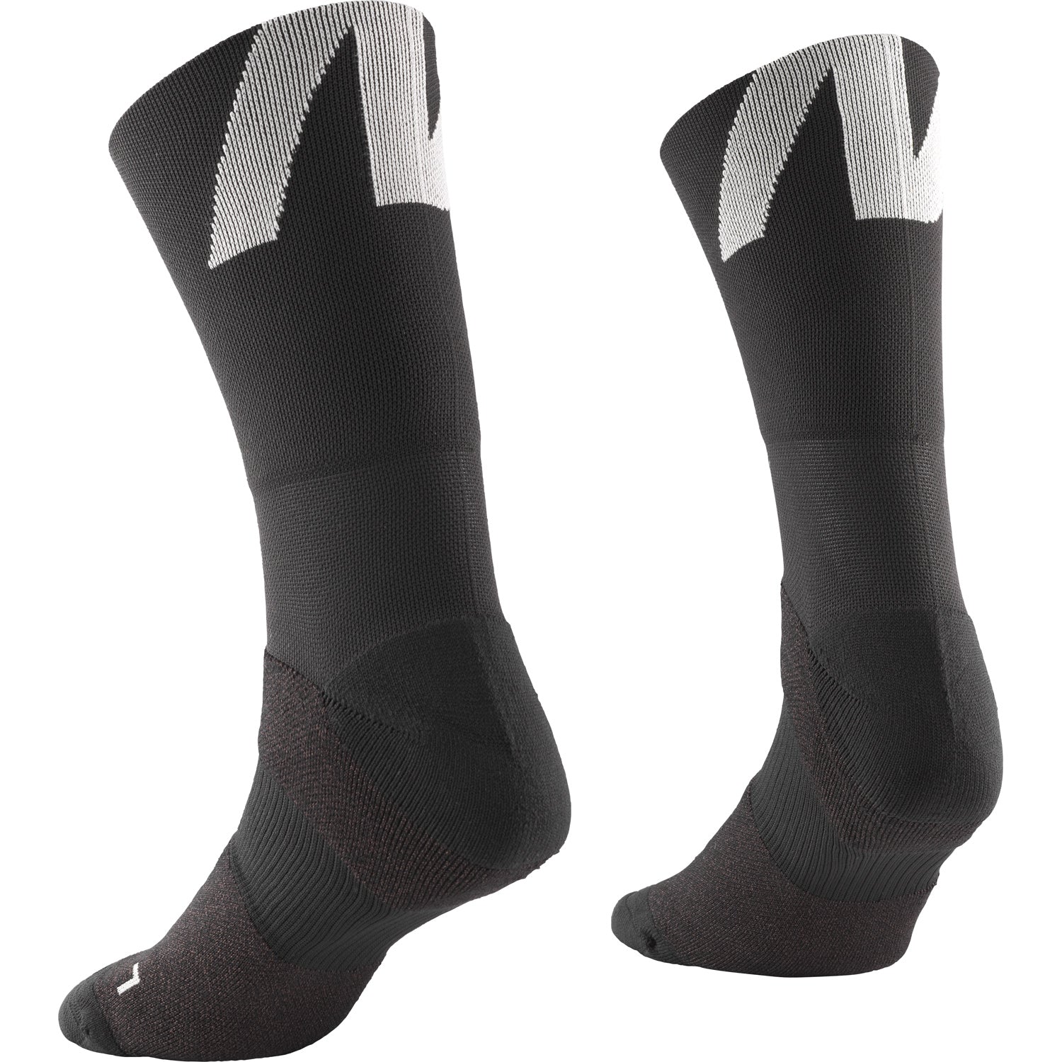 Chaussettes MAVIC ESSENTIAL THERMO Noir/Gris - Image 2