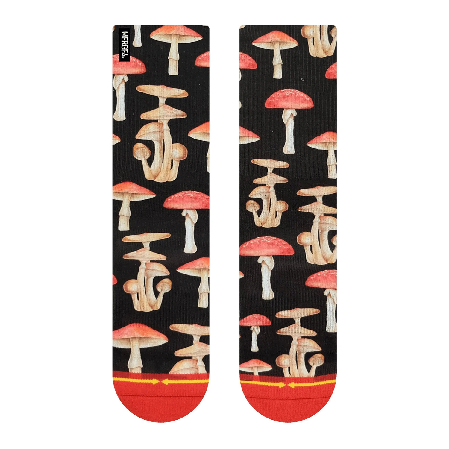 Chaussettes MERGE4 HANNA MINCK MUSHROOM
