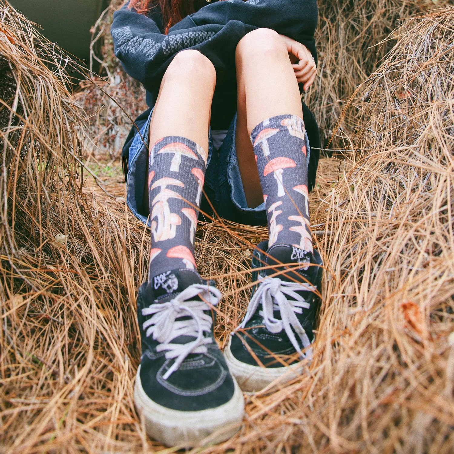 Chaussettes MERGE4 HANNA MINCK MUSHROOM - Image 2