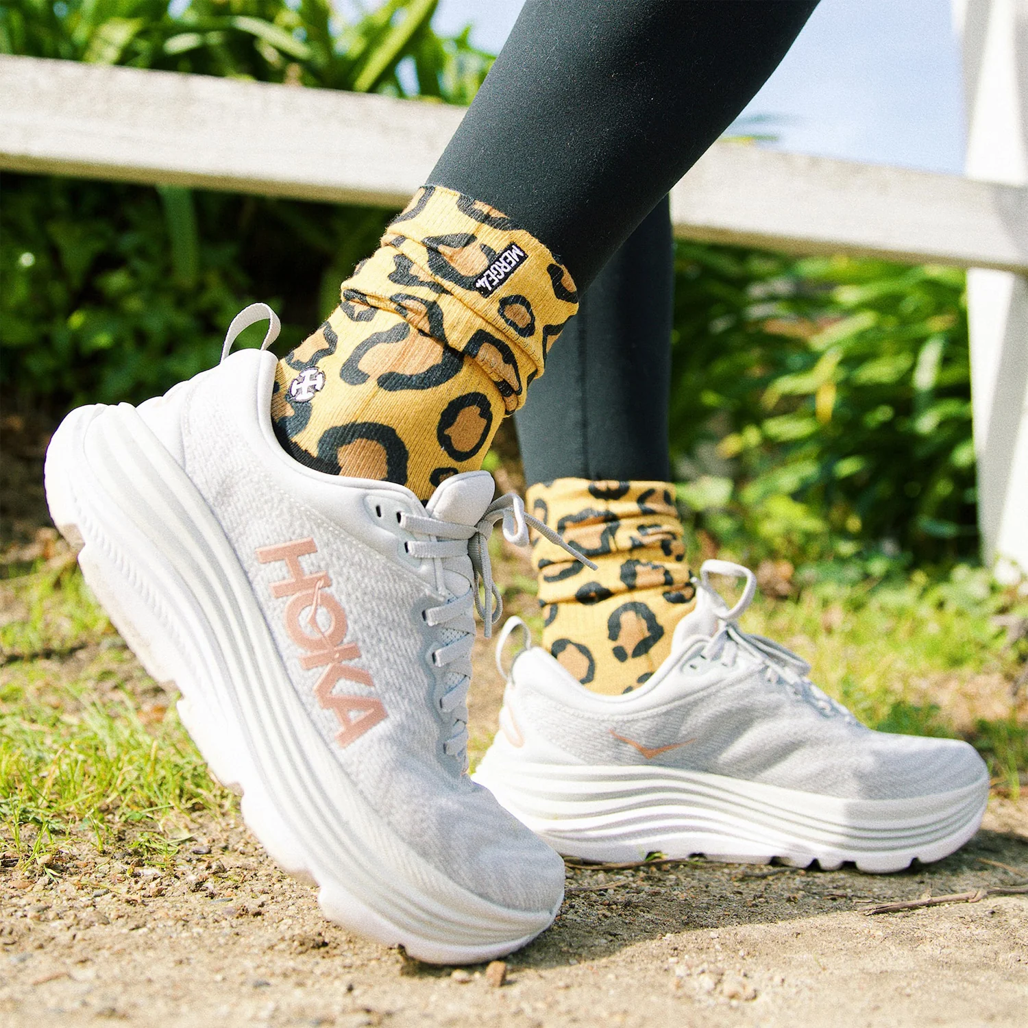 Chaussettes MERGE4 LEOPARD PRINT JUNGLE CAT - Image 2