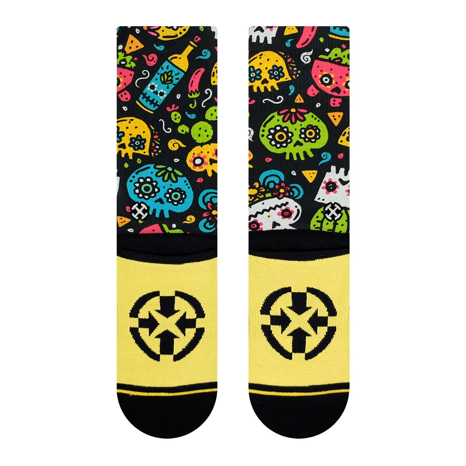 Chaussettes MERGE4 WALMAZAN SUGAR SKULL MINI - Image 5