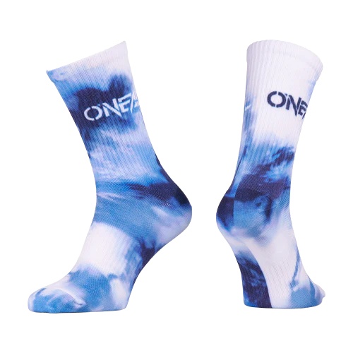 Chaussettes O'NEAL MTB PERFORMANCE TWIST Bleu/Blanc
