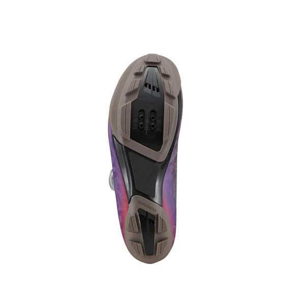 Chaussures VTT XC/Gravel SHIMANO RX600 Femme Gris/Violet - Image 2
