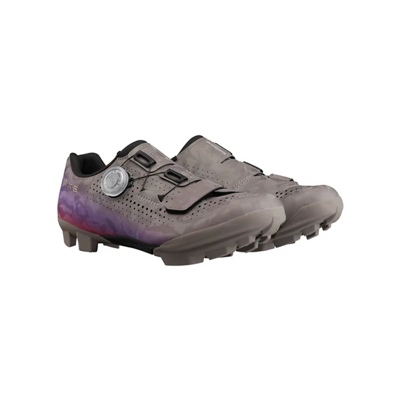 Chaussures VTT XC/Gravel SHIMANO RX600 Femme Gris/Violet - Image 4