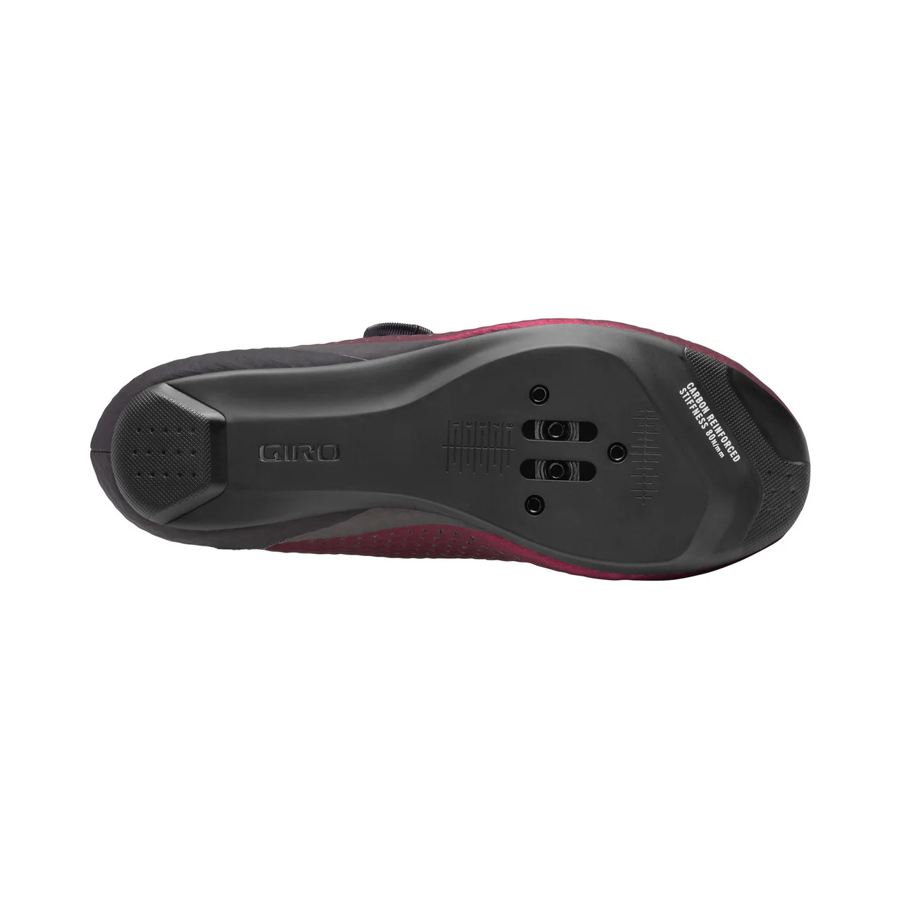 Chaussures Route GIRO CADET Femme Bordeaux - Image 2